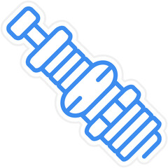 Spark Plug Icon Style