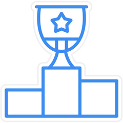 Podium Icon Style