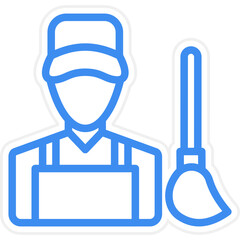 Janitor Icon Style