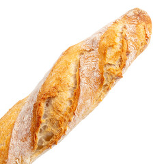 Baguette bread isolated on white background - 756980979