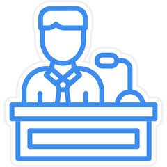 Assistant Minority Leader Icon Style