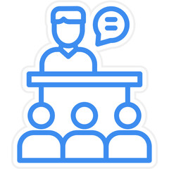 Dictatorship Icon Style