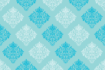 Ethnic Pattern. Ethnic India seamless pattern design oriental style. Damask India Motif.
