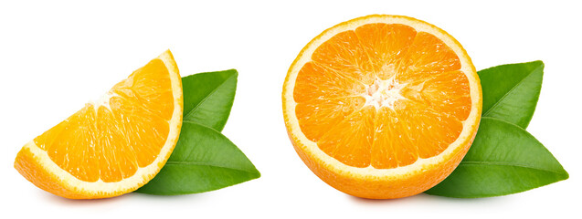Fresh organic orange isolated - 756983525
