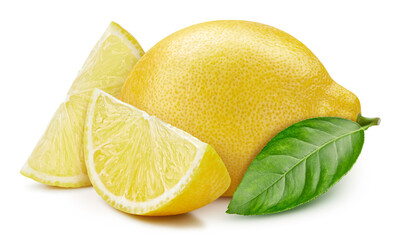 Lemon isolated on white background - 756985902