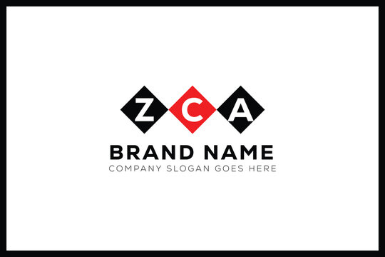 ZCA letter logo design. ZCA creative initials monogram letter logo. ZCA business and real estate logo vector template.