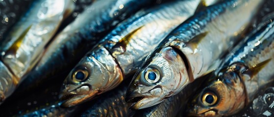 Fototapeta premium anchovies present