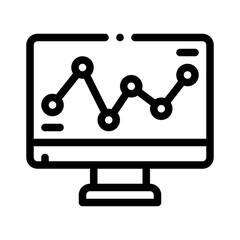 monitoring line icon