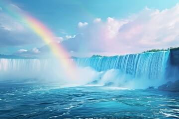 falls rainbow