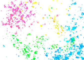 水彩カラフル背景