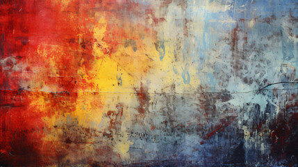 Obraz na płótnie Canvas Abstract multicolor grunge background