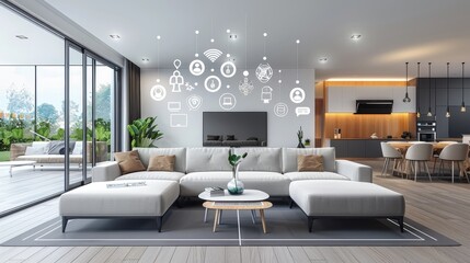 An innovative smart home equipped with the latest IoT security technologies