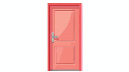 Door Icon in trendy flat style isolated on white background