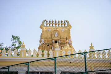 Sri Chamundeshwari Temple is a Hindu temple located on the top of Chamundi Hills near the palace...