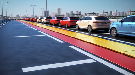 Automatic emergency lane change systems solid color background