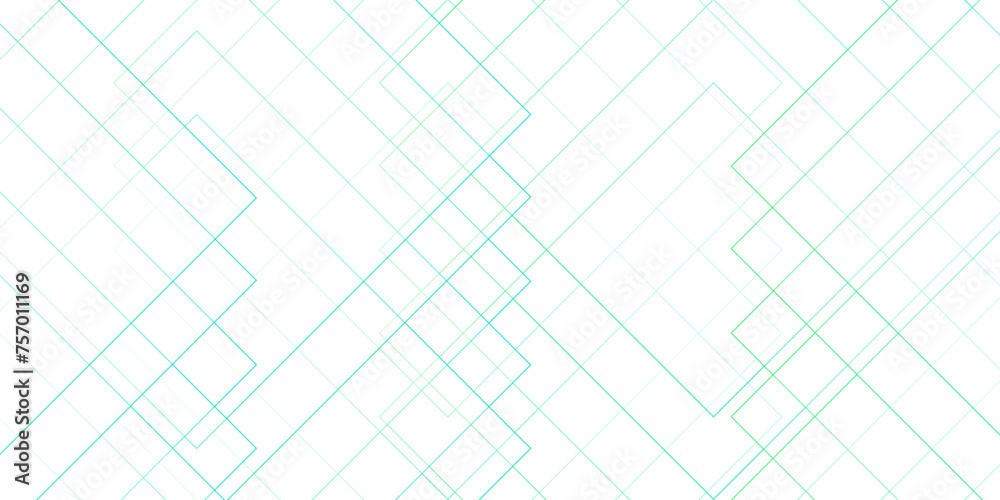 Aufkleber Abstract seamless modern architecture white and blue color technology concept with geometric line. Simple block background with lines. Futuristic blueprint background with modern design.