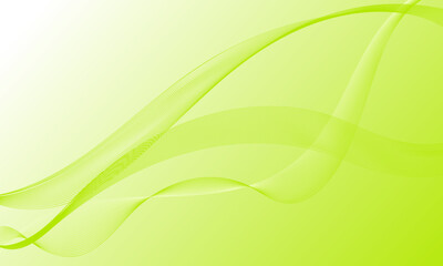 yellow green soft light gradient with lines wave curves abstract background