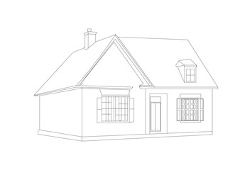 Drawing Dream Homes: Inspirational House Line Art