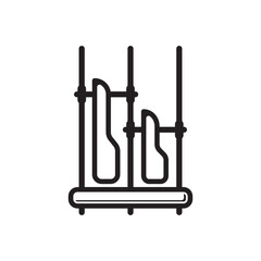 Angklung icon vector illustration template design