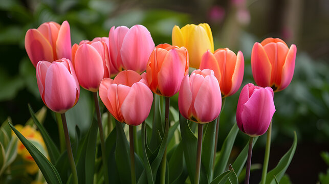 Tulips, generative ai