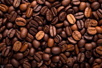 Blend of various coffee beans Coffee history