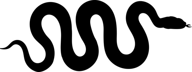 Snake Silhouette SVG Tree Snake Green Snake Chinese horoscope vector bundle rattlesnake anaconda Cobra