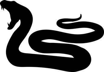 Snake Silhouette SVG Tree Snake Green Snake Chinese horoscope vector bundle rattlesnake anaconda Cobra