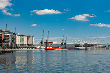 ExCeL London is an exhibition and international convention centre in the Custom House area of Newham, East London. It is situated on a 100-acre site on the northern quay of the Royal Victoria Dock