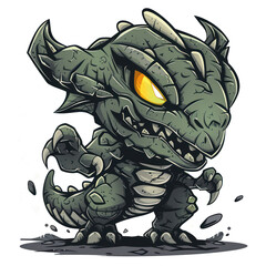 Mini Dragon Character Artwork