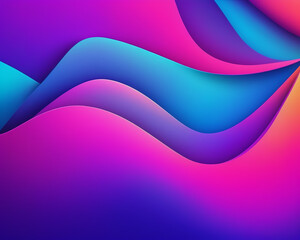 Purple waves background