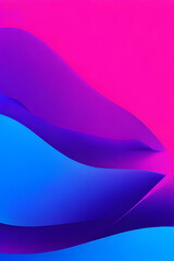 Blue and pink gradient template