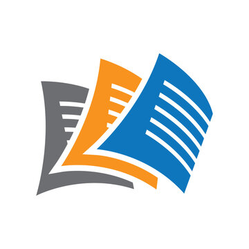 document paper sheet logo