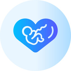 heart gradient icon