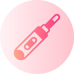 pregnancy test gradient icon