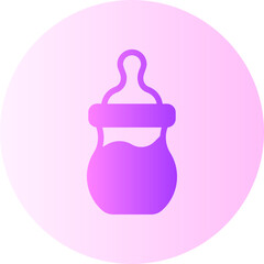 pacifier gradient icon