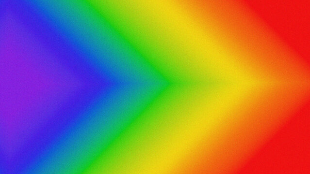 Colorful Geometric Rainbow, A dynamic and colorful image featuring a geometric pattern with radiant rainbow colors forming sharp triangular intersections against a bright background.