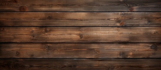A close up of a brown hardwood plank wall with a beige wood stain, showcasing a beautiful pattern of rectangles and plywood flooring in the background - obrazy, fototapety, plakaty