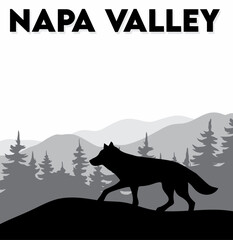 Napa Valley with beautiful view