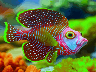  Underwater Colourful Fish Images