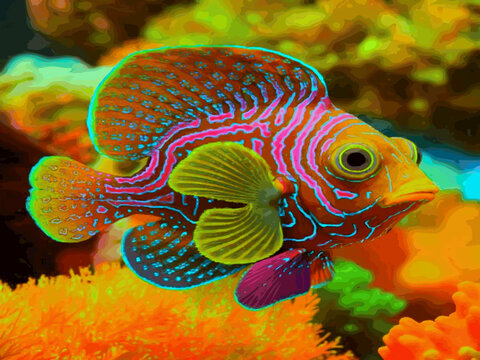  Underwater Colourful Fish Images