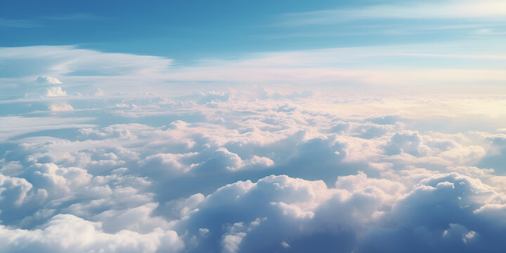 Aerial view of clouds beautiful view images wallpaper
