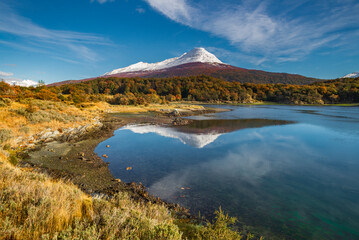 Bahia Ensenada Zaratiegui, Tierra del Fuego National Park, Patagonia, Argentina
