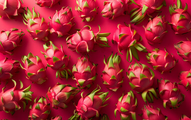 Commercial Shoot of Pink Dragon Fruits