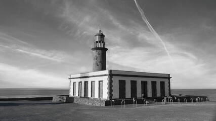 The Fuencaliente Lighthouse is an active lighthouse at the southern end of the island of La Palma...