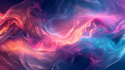 Obraz premium Abstract Background, balance of positive and negative space, this abstract background offers a captivating visual journey that encourages creativity and imagination