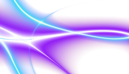 Energy lines with transparent gradient background. Elegant rainbow colours wavy line on Transparent png overlay background