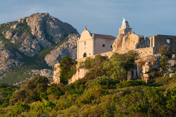 Fototapeta na wymiar Notre Dame de la Serra, Calvi, Korsika, Frankreich