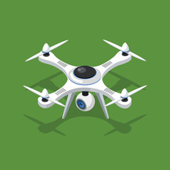 Drone vector icon