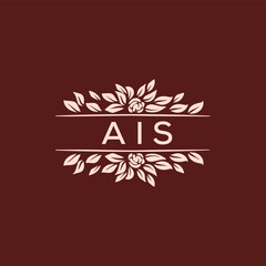 AIS  logo design template vector. AIS Business abstract connection vector logo. AIS icon circle logotype.
