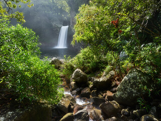 Cascade la Paix, Reunion, Frankreich © Rainer Mirau